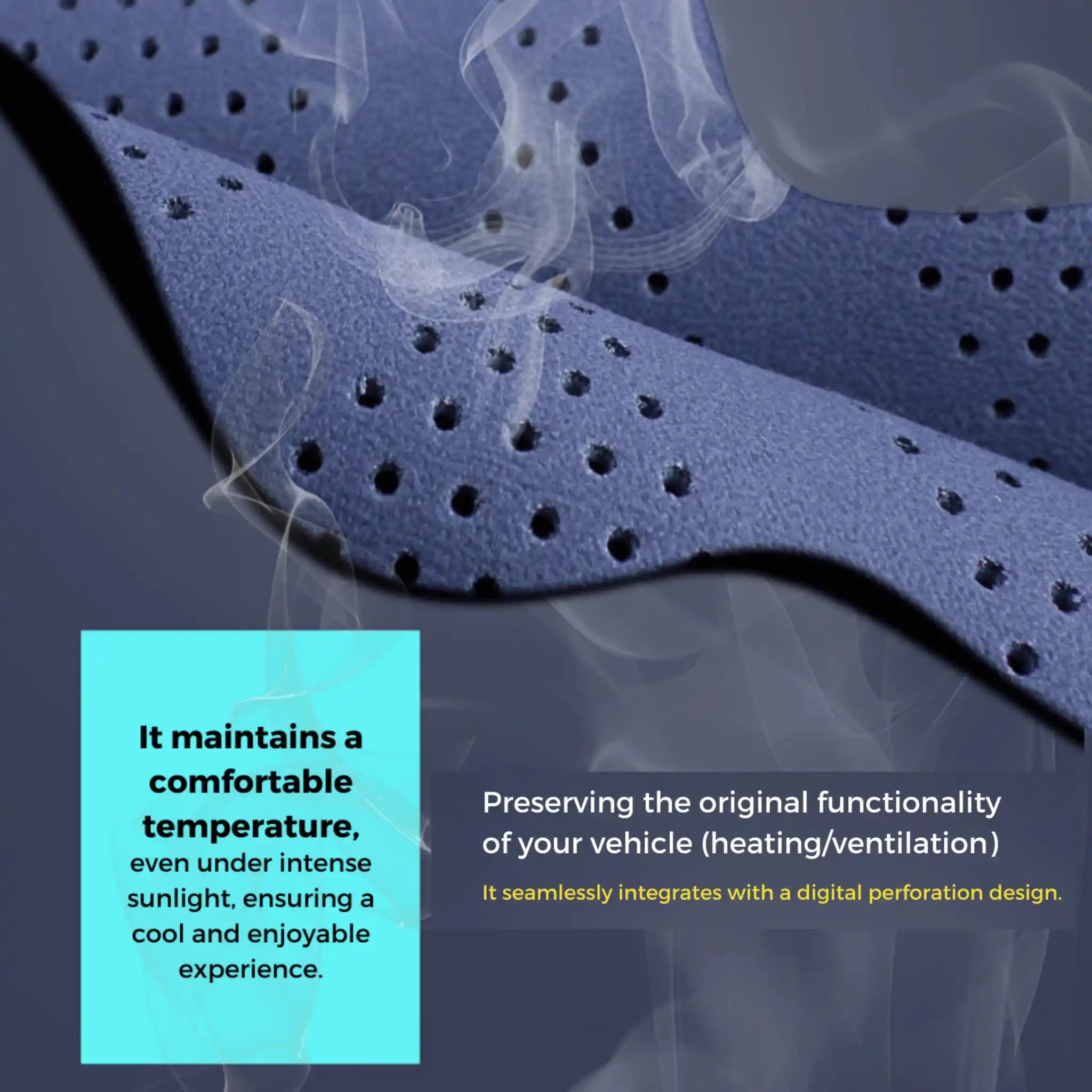 Luxus SeatSkin™ Suede Leaf Seat Covers | Velvet Cream