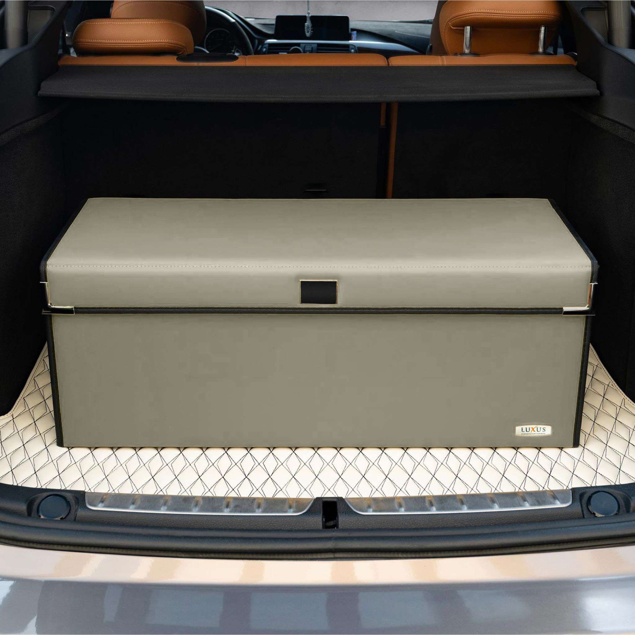 Luxus Premium Seamless Trunk Organizer | Gray