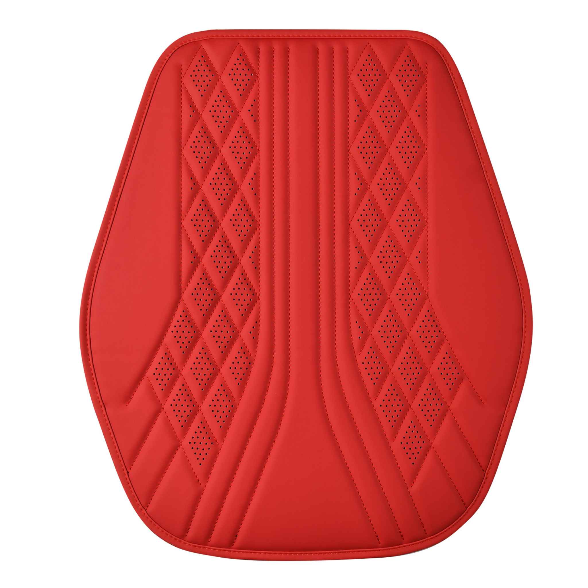 Luxus SeatSkin™ Flow Vegan Leather Seat Covers | Caramel Brown