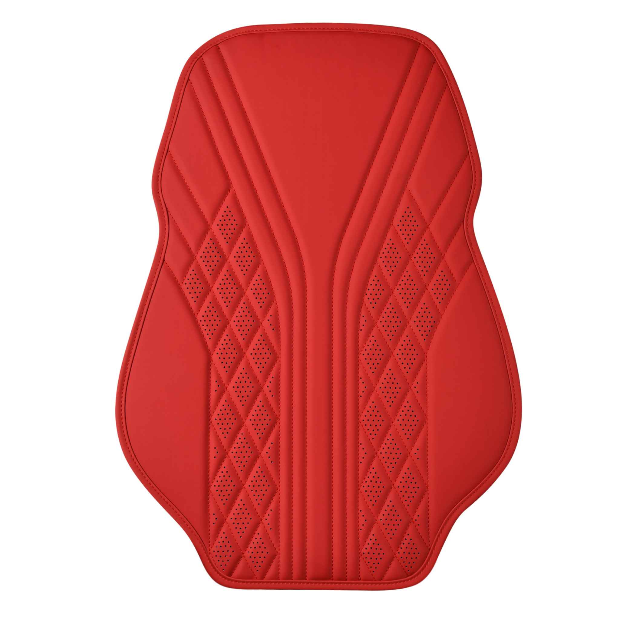 Luxus SeatSkin™ Flow Vegan Leather Seat Covers | Caramel Brown