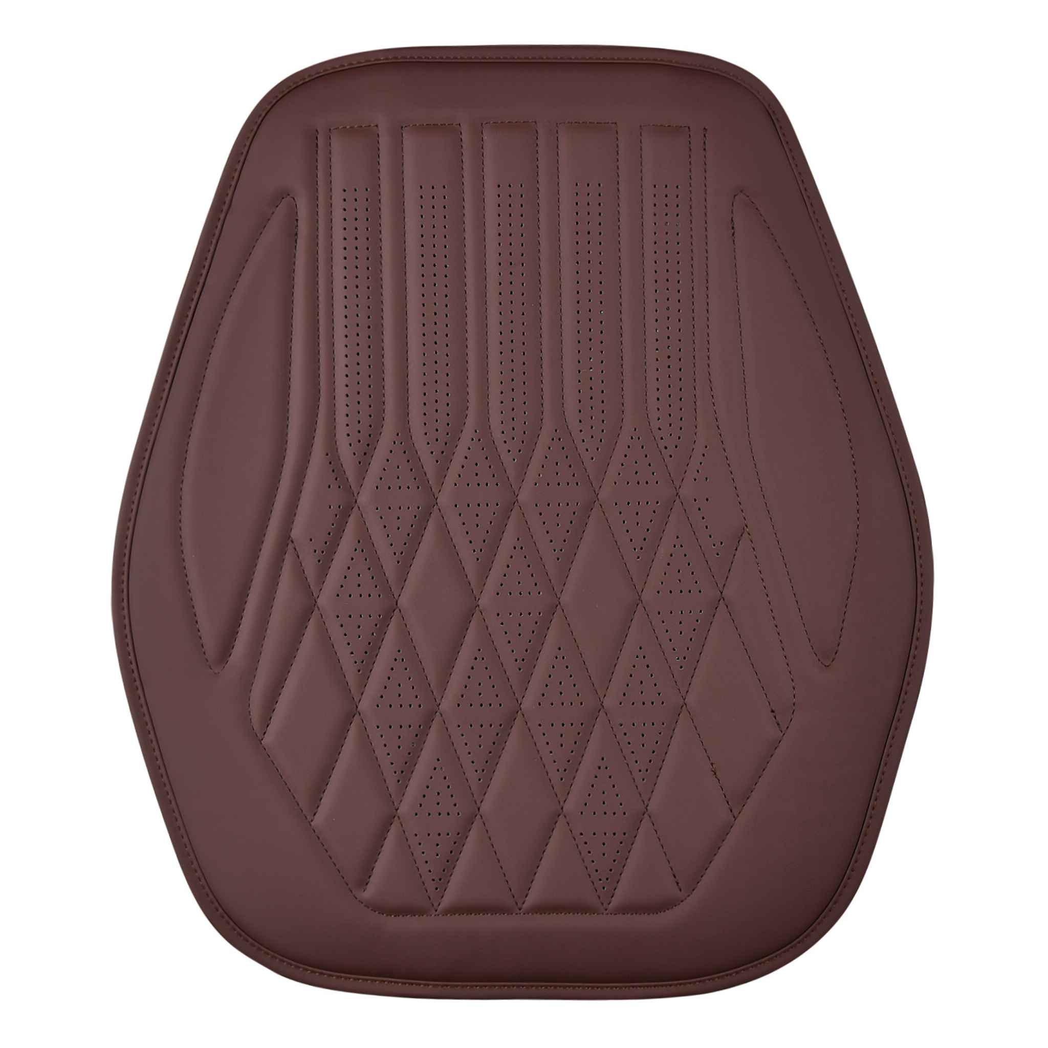 Luxus SeatSkin™ Diamond Vegan Leather Seat Covers | Onyx Black