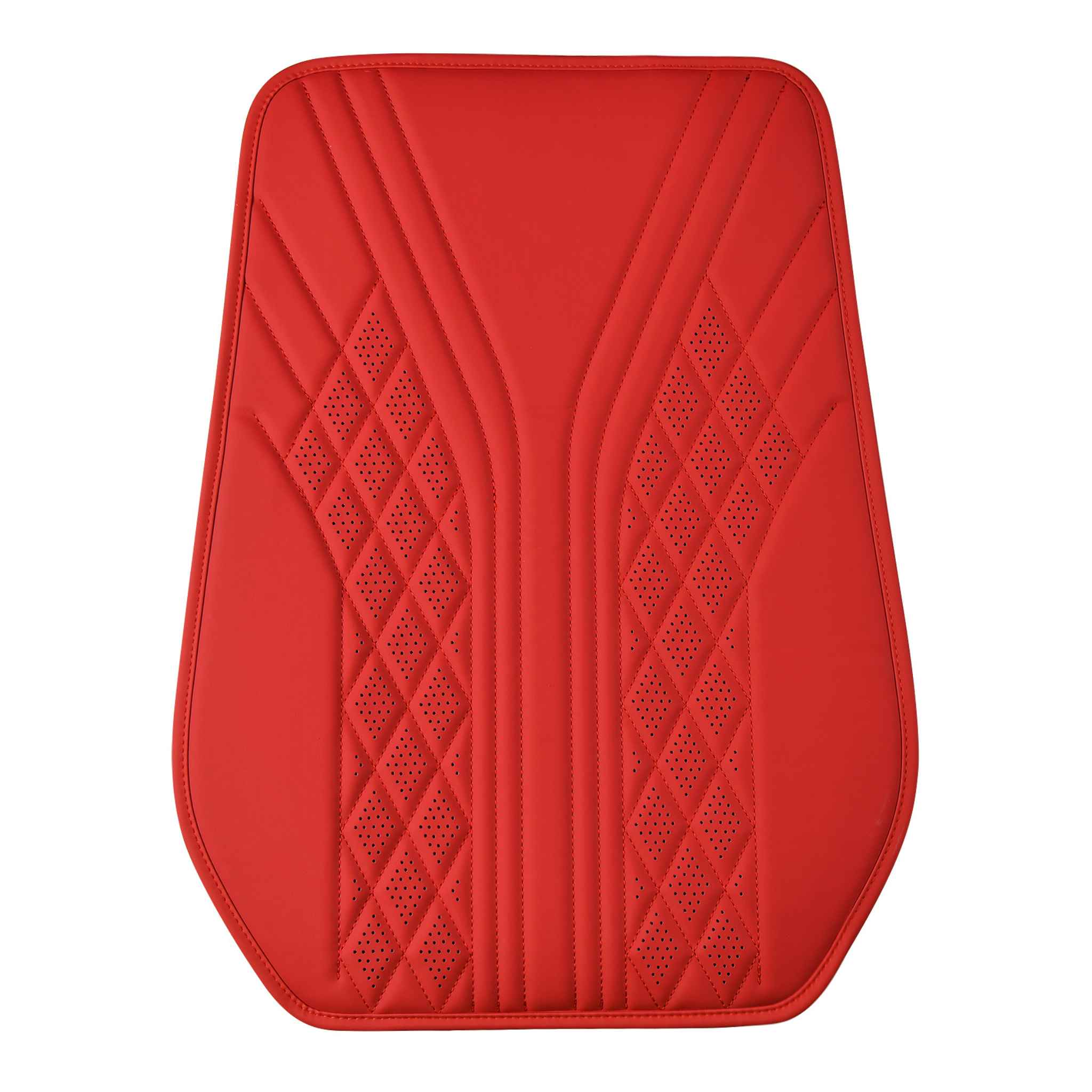 Luxus SeatSkin™ Flow Vegan Leather Seat Covers | Caramel Brown