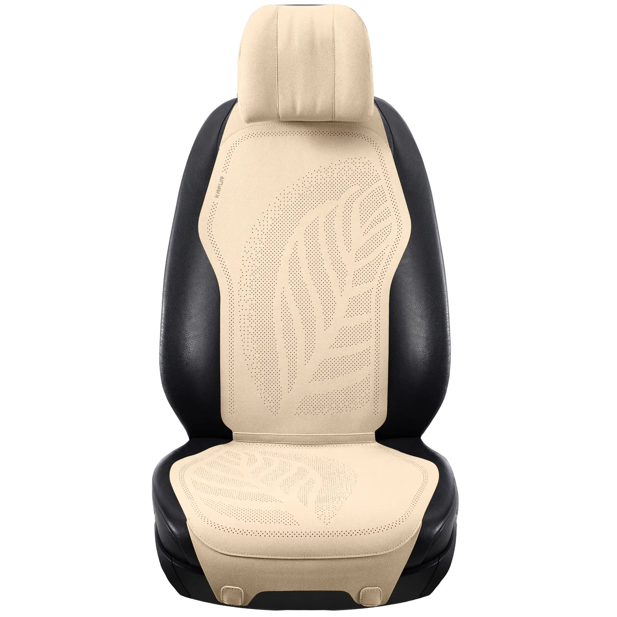 Luxus SeatSkin™ Suede Leaf Seat Covers | Velvet Cream
