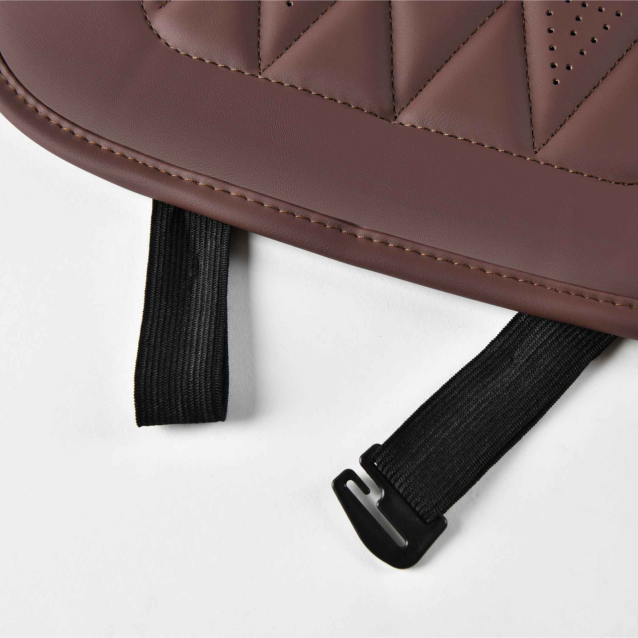 Luxus SeatSkin™ Diamond Vegan Leather Seat Covers | Onyx Black