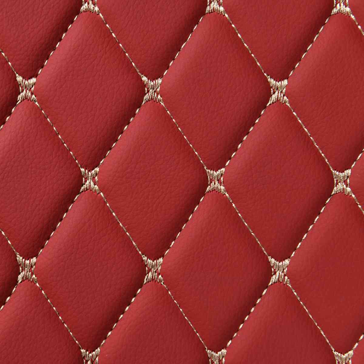 Luxus Diamond XtendFit Series Trunk Mat | Cherry Red