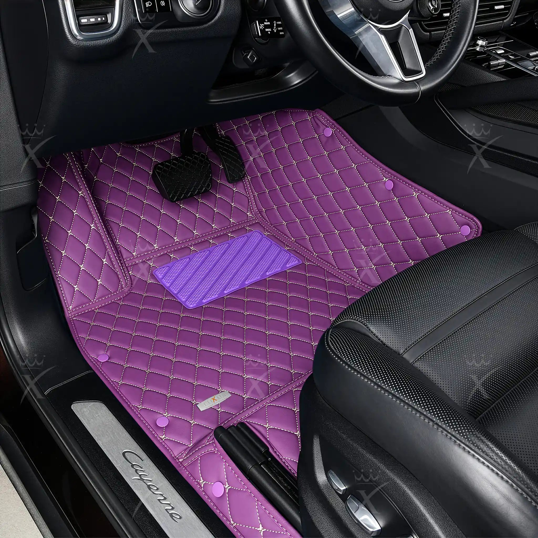 Luxus Car Mats™ - Lavendelpaarse luxe automattenset