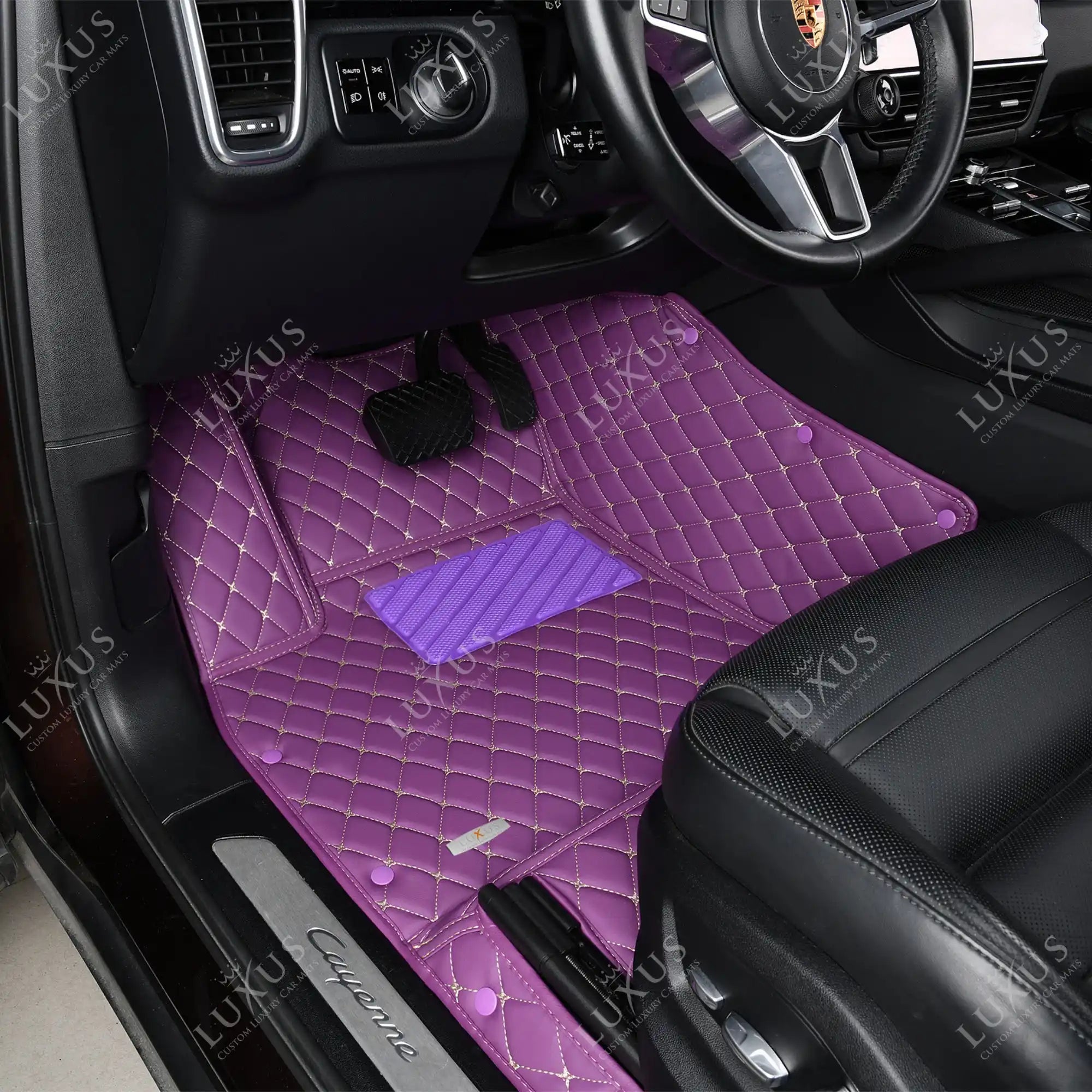 Luxus Car Mats™ – Luxus-Automatten-Set in Lavendel-Purpur