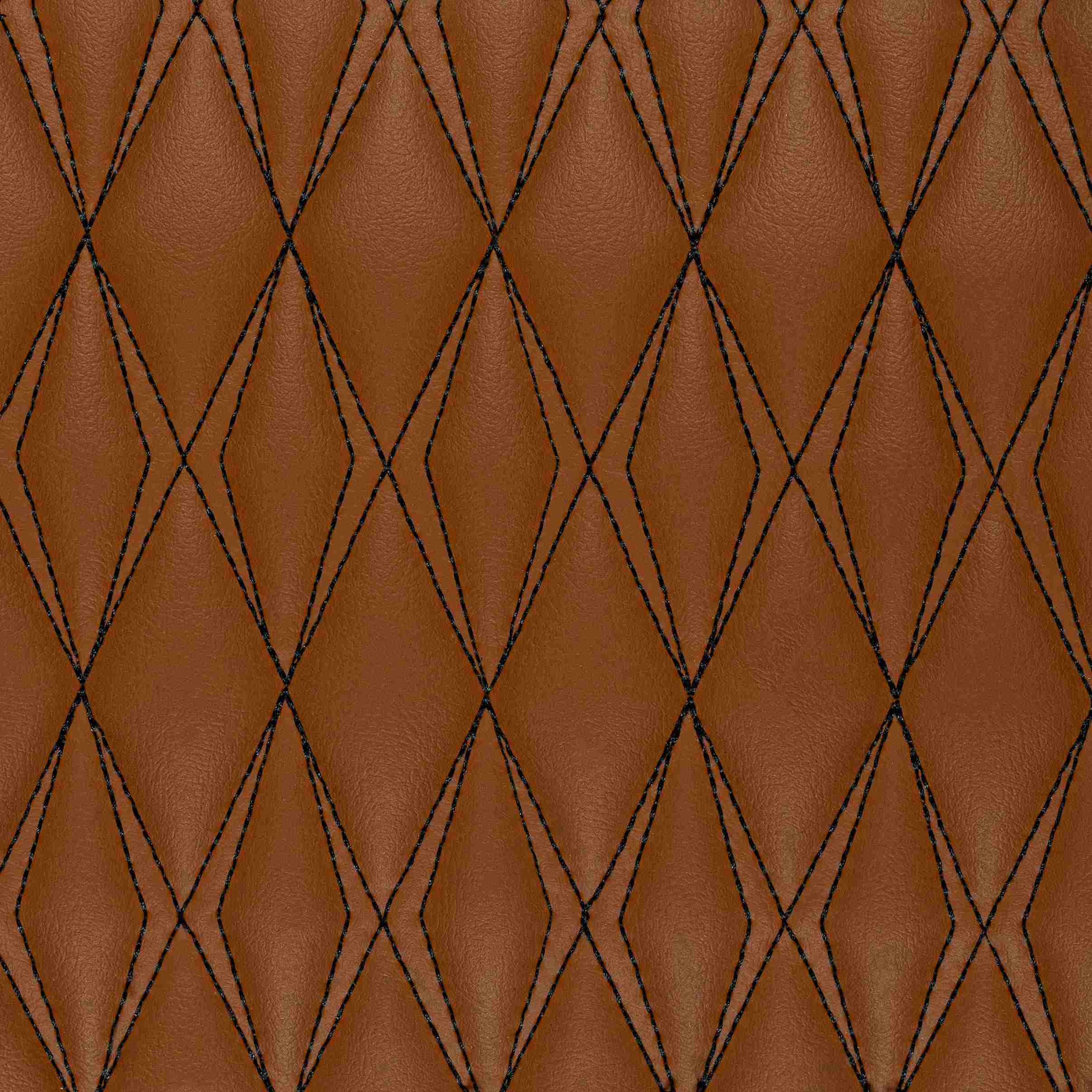 Luxus Car Mats™ – 3D-Luxus-Leder-Kofferraum-/Kofferraummatte in Schwarz und Schwarz mit Nähten