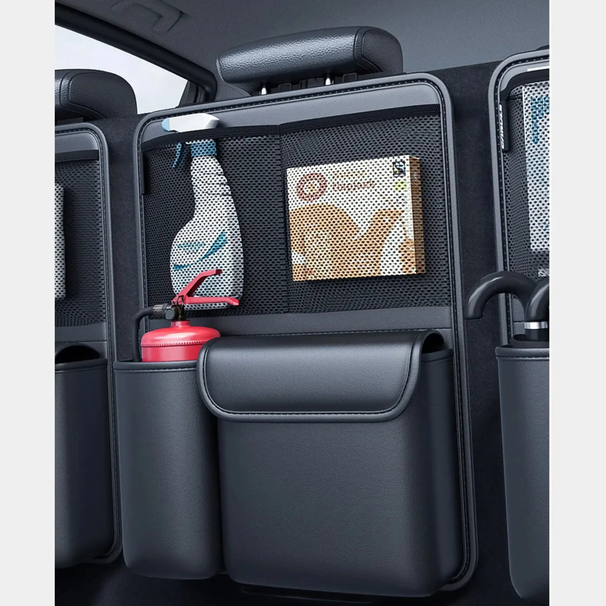 Sleek Space-Saving Backseat Trunk Organizer