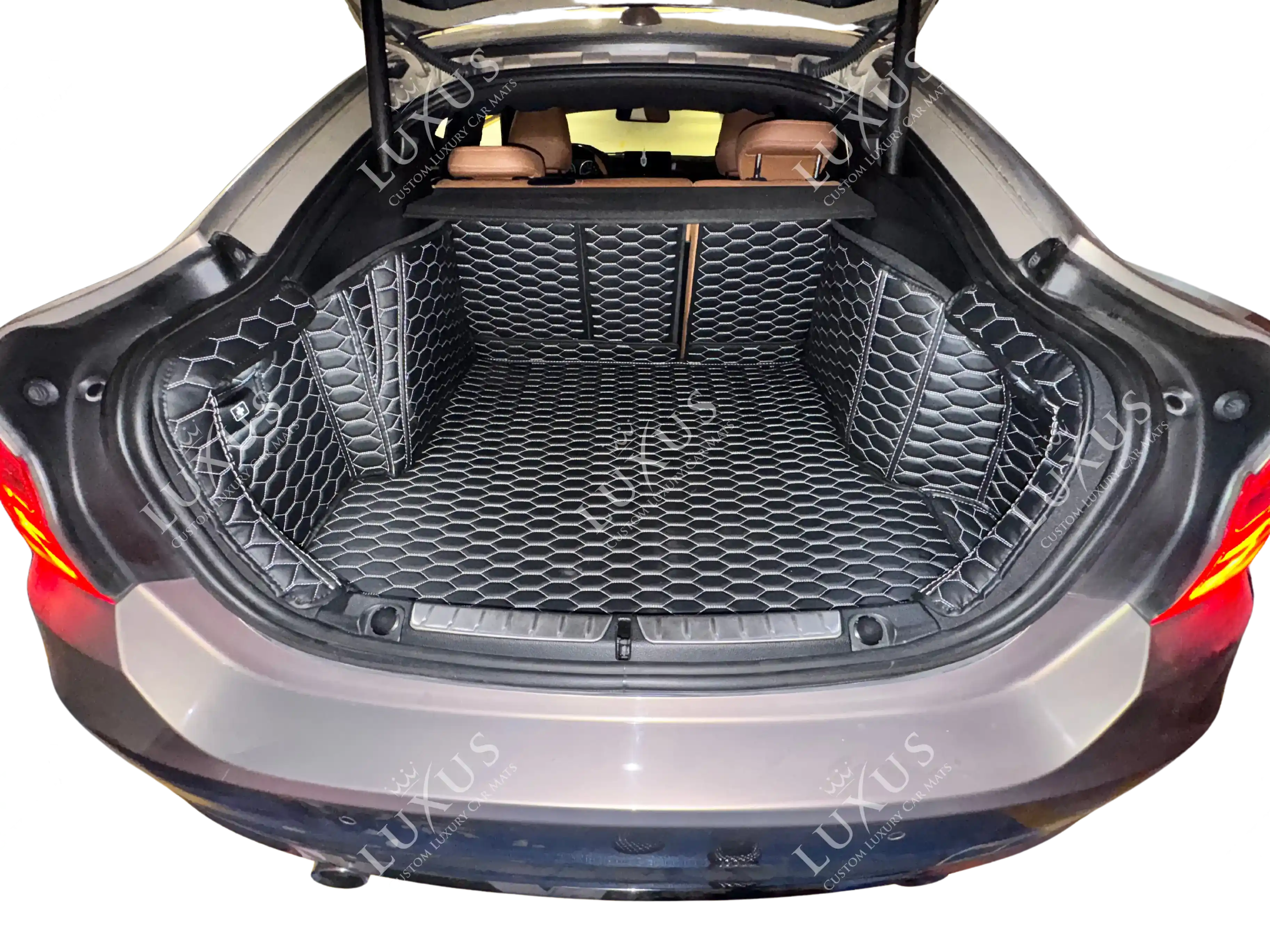 Luxus 360Fit Premium Honeycomb Custom Trunk Liner | Ferrari Red