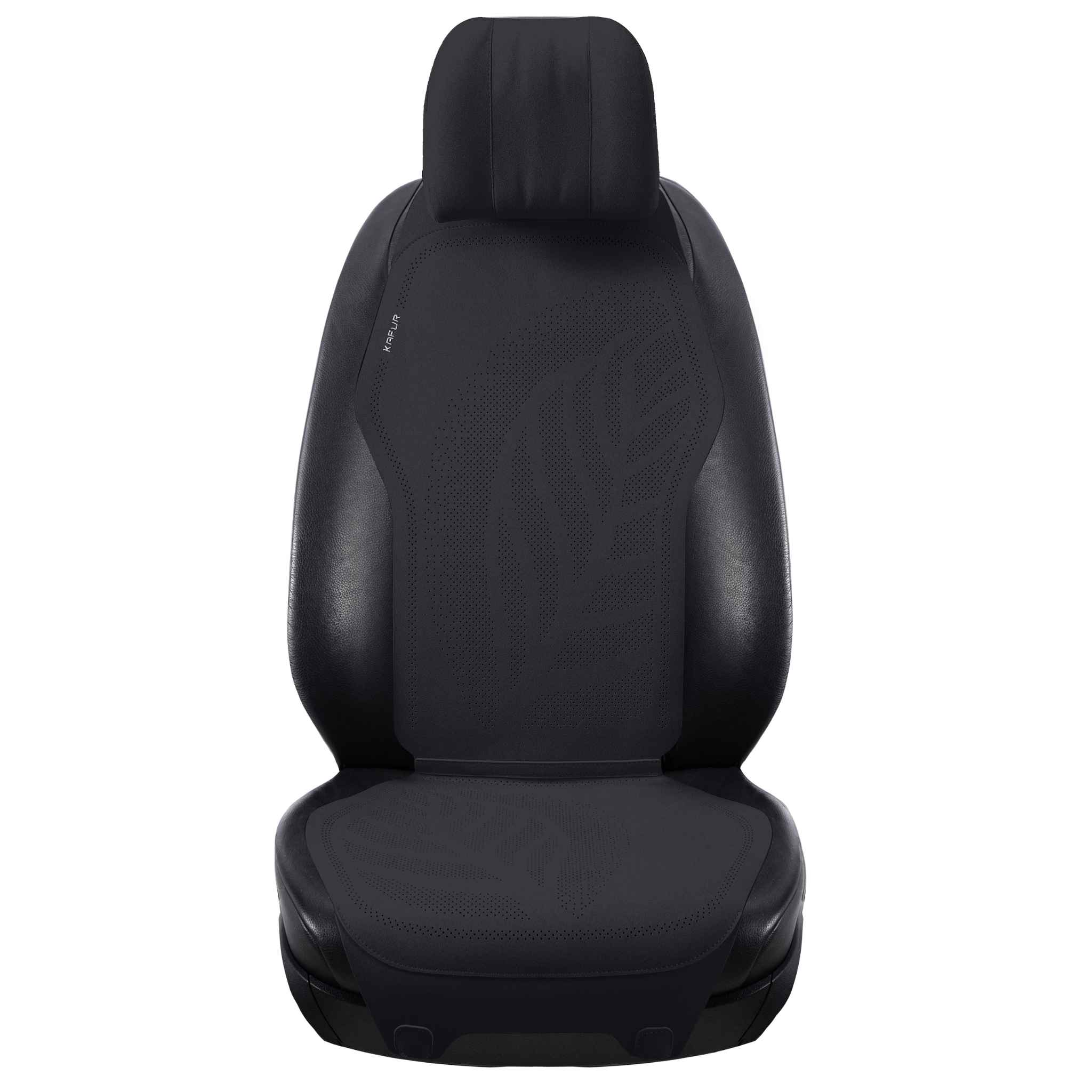 Luxus VeilFit™ OEM-Style Suede Comfort Edition Seat Covers - Velvet Black