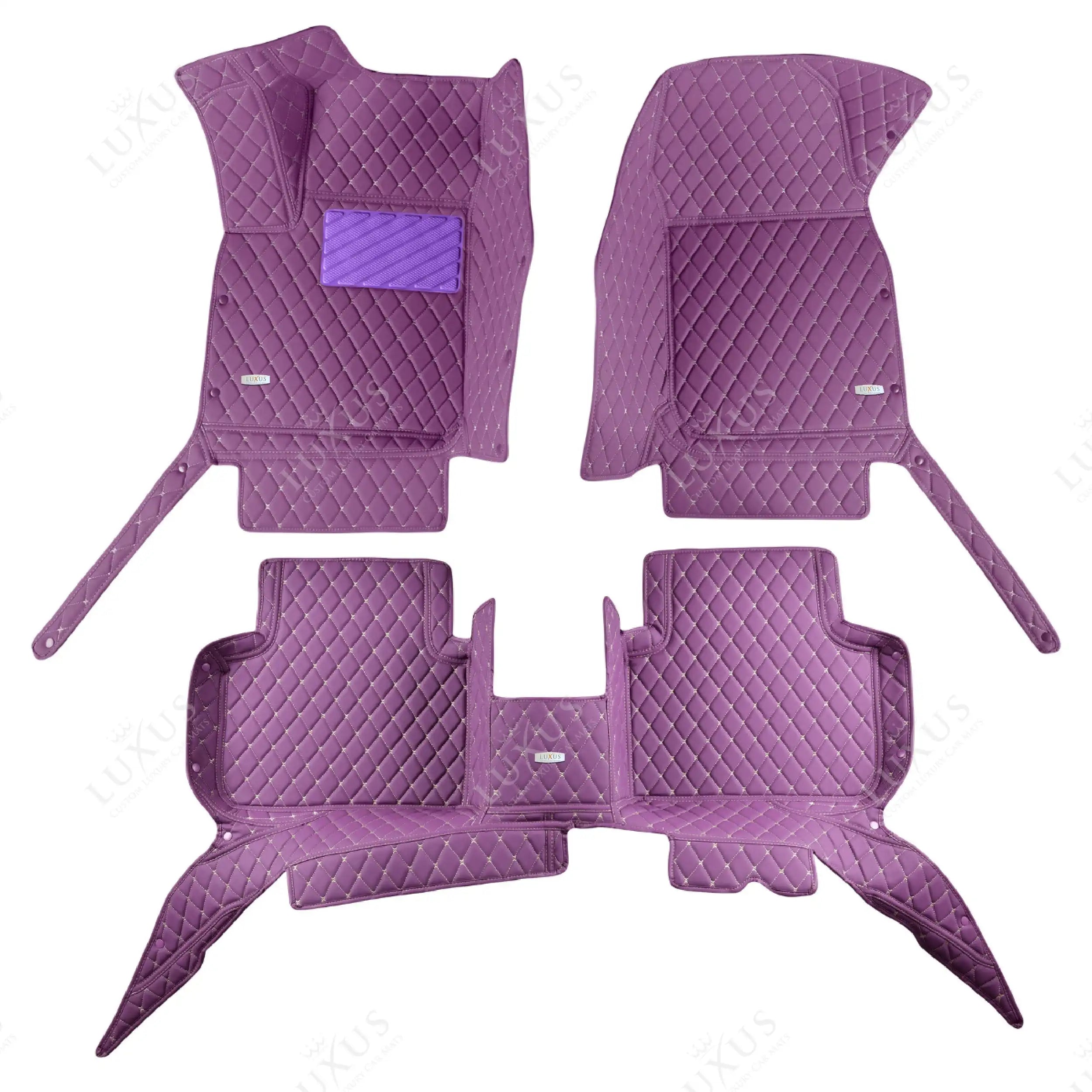 Luxus Car Mats™ – Luxus-Automatten-Set in Lavendel-Purpur