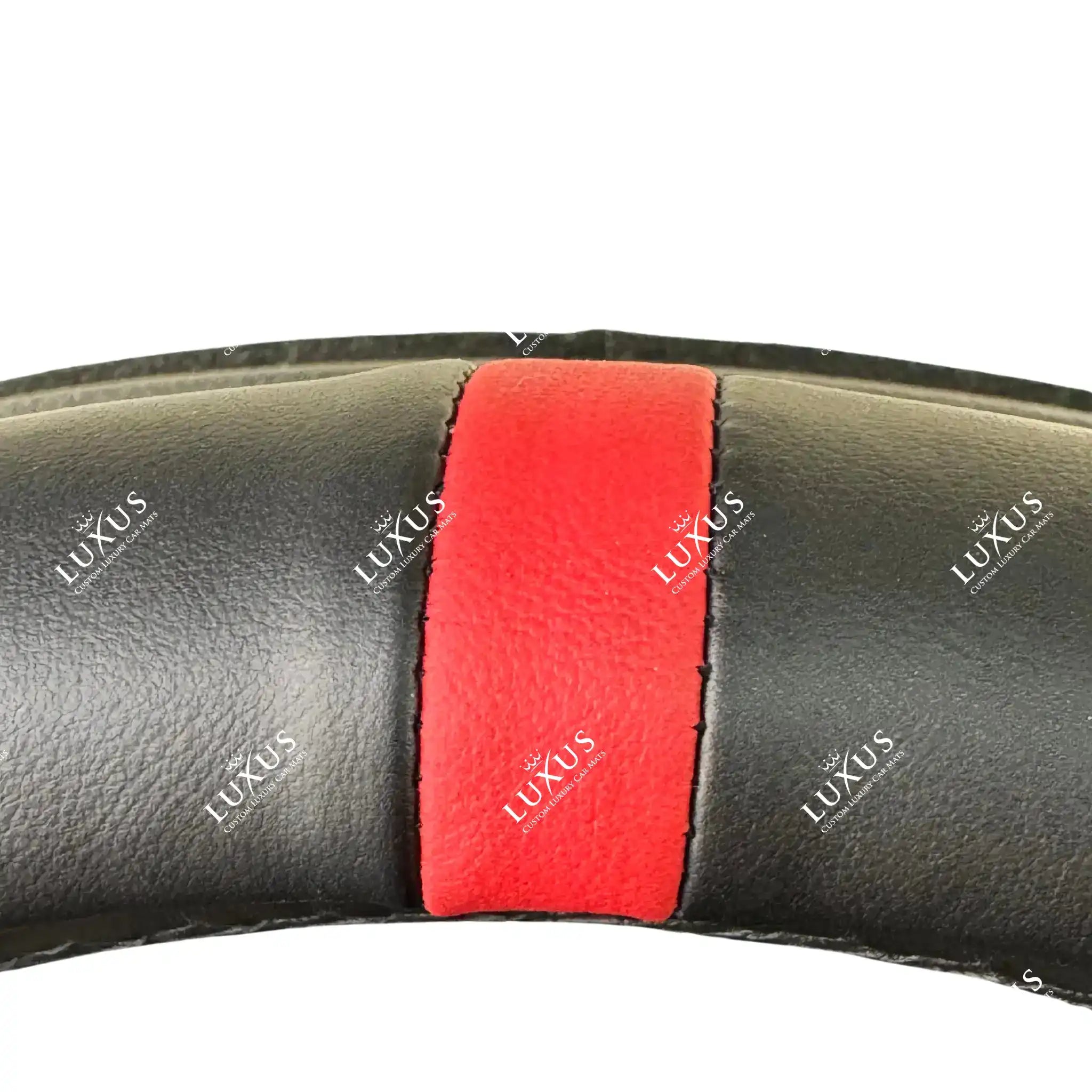 Luxus Vegan Leather & Suede Full Steering Wheel Cover