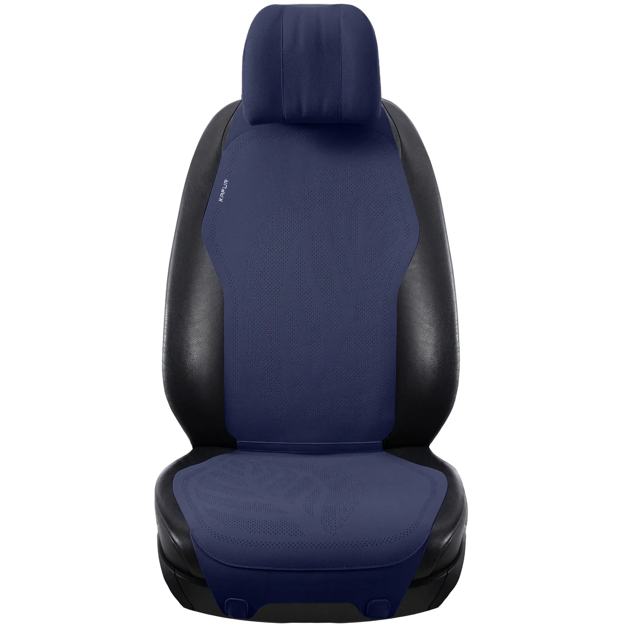 Luxus Premium Breathable Minimalist Suede Seat Covers | Midnight Blue