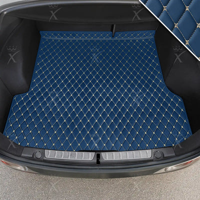 Luxus Diamond Base Series Trunk Mat | Vintage Blue