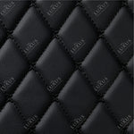 Black & Black Stitching Diamond Luxury Boot/Trunk Mat