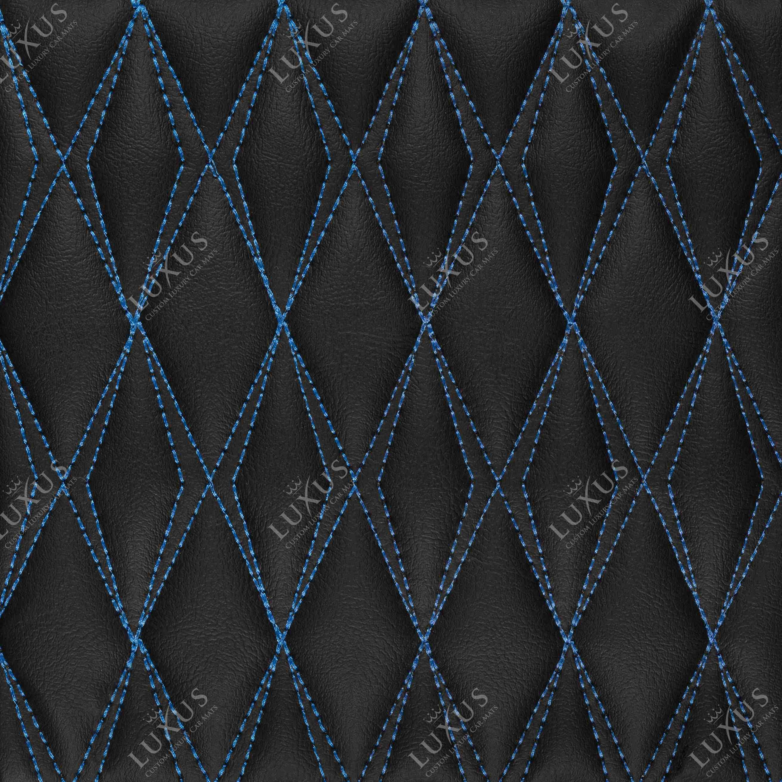 Sample | Twin-Diamond Series | Black & Blue Stitching