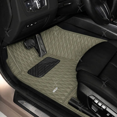Luxus Twin-Diamond Series Floor Mats | Brownish Gray
