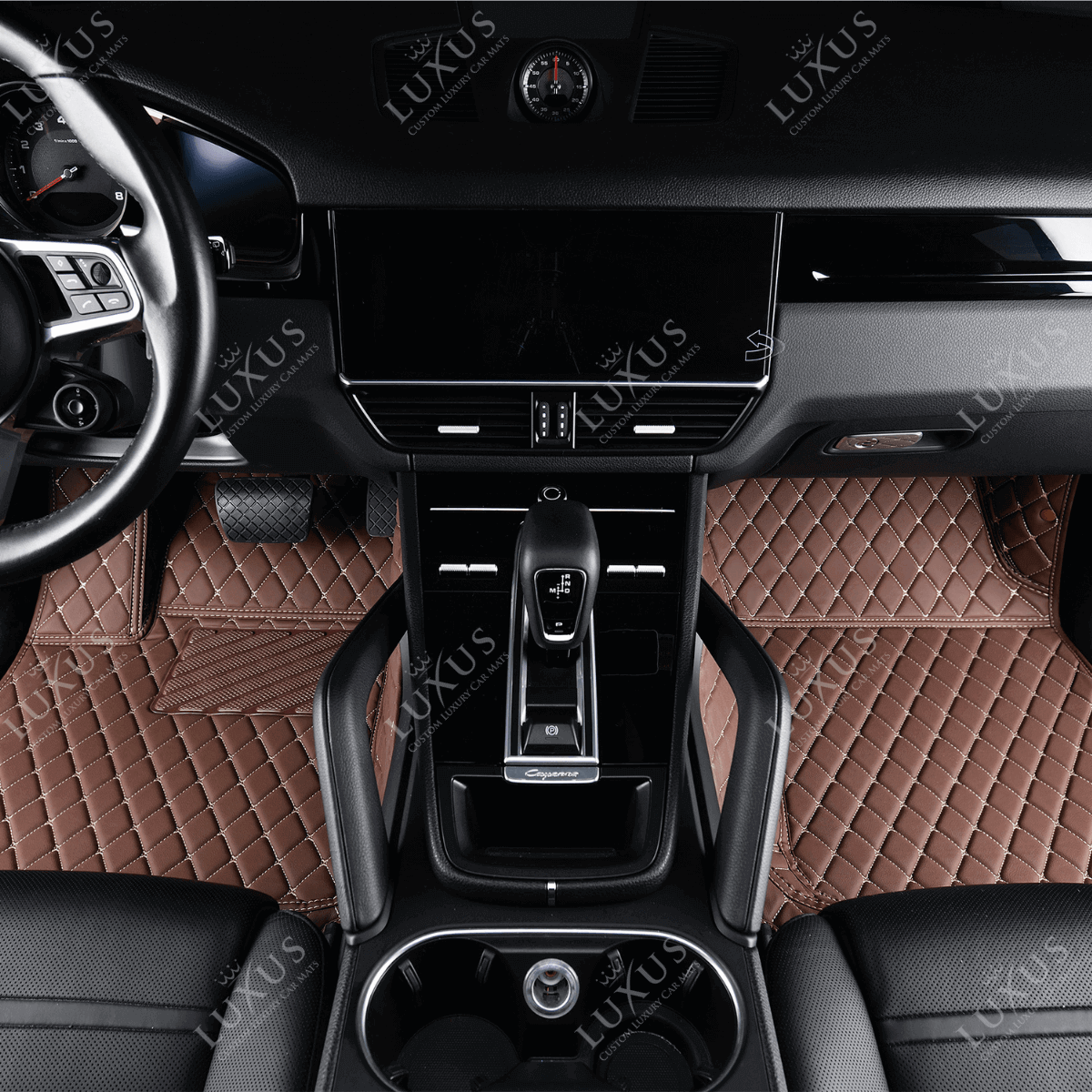 Dark Brown Luxury Custom Car Mats – Witamats