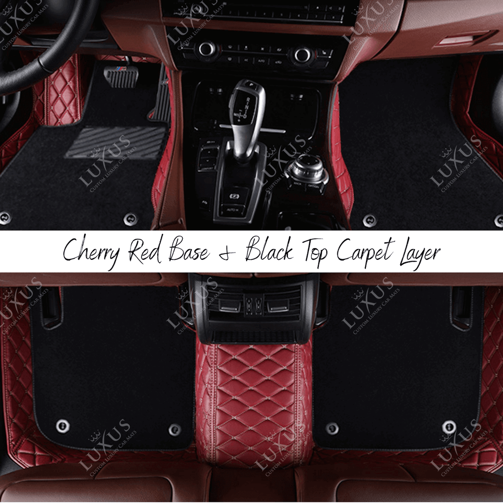Luxus Car Mats™ – Luxus-Automatten-Set mit schwarzen und