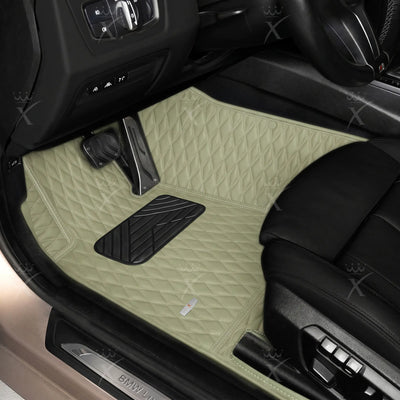 Luxus Twin-Diamond Series Floor Mats | Cream Beige