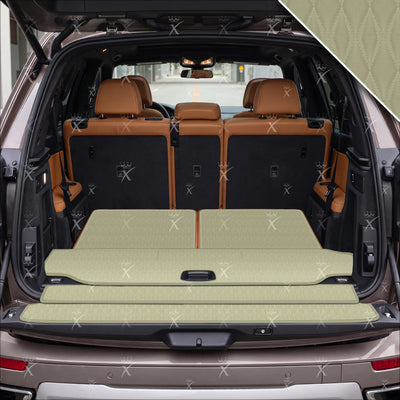 Luxus Twin-Diamond Base Series Trunk Mat | Cream Beige
