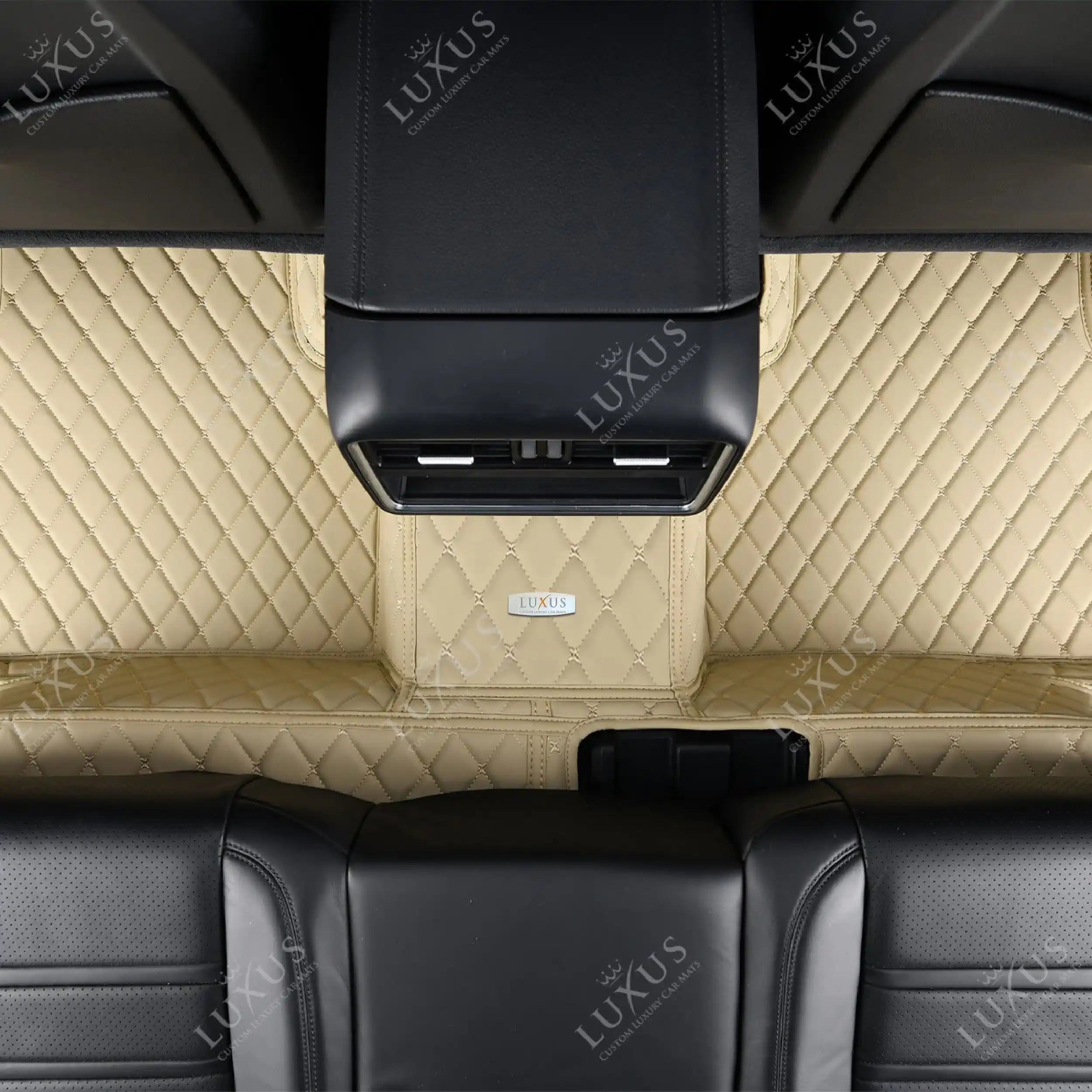 Luxus Car Mats™ - Crème Beige Luxe Automatten Set