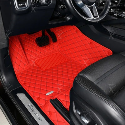 Luxus Car Mats™ - Ferrari Red Luxury Car Matts Set