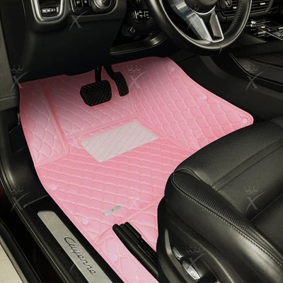 Luxus Diamond Series Floor Mats | Flamingo Pink