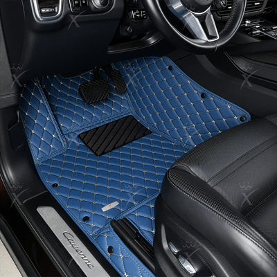 Luxus Diamond Series Floor Mats | Vintage Blue