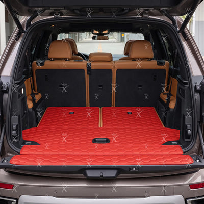Luxus Honeycomb BaseFit Series Trunk Mat | Ferrari Red