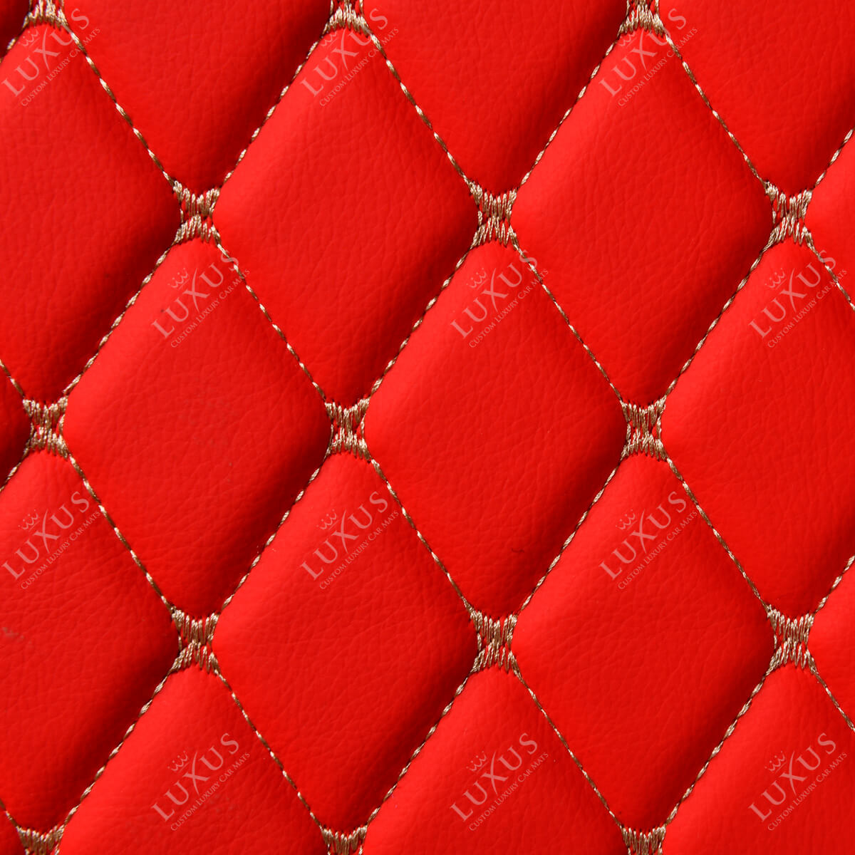 Luxus-Fußmatten-Set Ferrari Rot