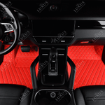 Ferrari Red Diamond Luxury Car Mats Set
