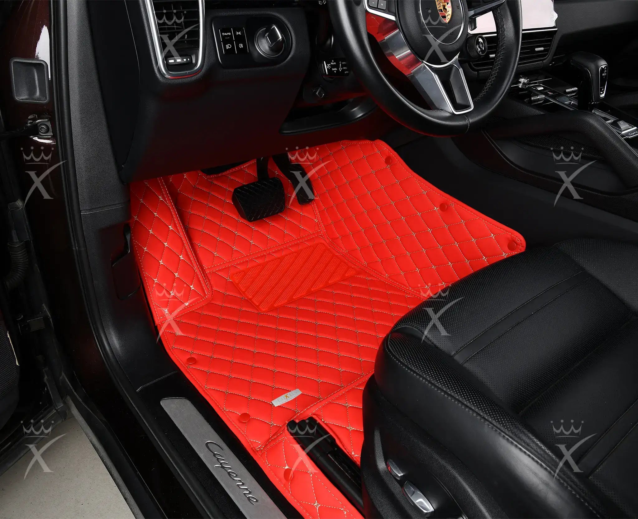 Luxus Car Mats™ - Ferrari Rode Luxe Automatten Set
