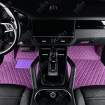 Luxus Car Mats™ - Lavendelpaarse luxe automattenset
