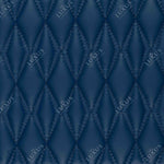 Midnight Blue Twin-Diamond Luxury Boot/Trunk Mat