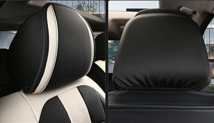Beige & Pink Universal Diamond Stitching Luxury Seat Covers