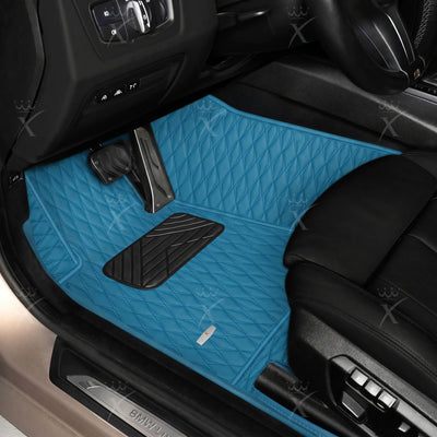 Luxus Twin-Diamond Series Floor Mats | Sky Blue