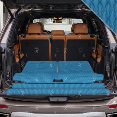 Luxus Twin-Diamond Base Series Trunk Mat | Sky Blue