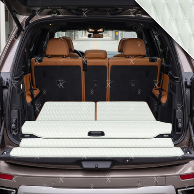 Luxus Twin-Diamond Base Series Trunk Mat | Snow White