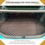 Dove Grey Twin-Diamond Luxury Boot/Trunk Mat