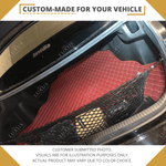Black & Beige Stitching Twin-Diamond Luxury Boot/Trunk Mat