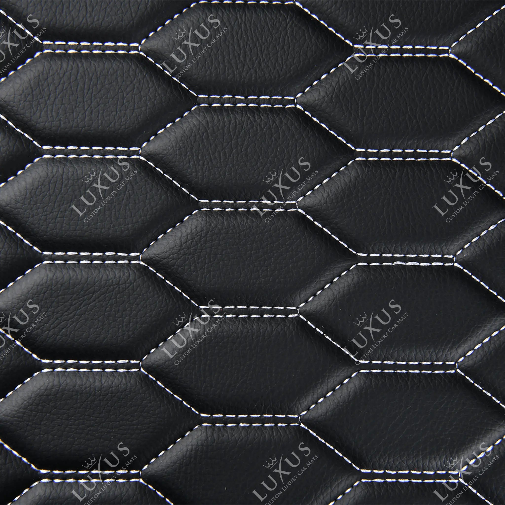 Sample | Honeycomb Series | Black & White Stitching