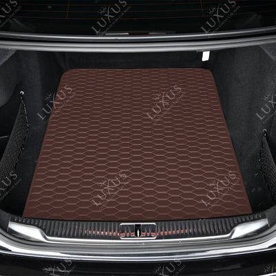 Luxus Honeycomb Base Series Trunk Mat | Chocolate Brown