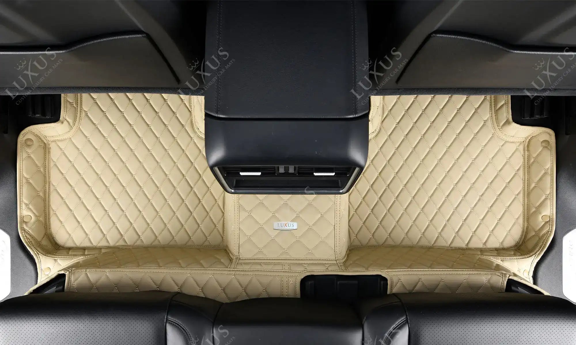 Luxus Car Mats™ – Luxus-Automatten-Set in Creme-Beige