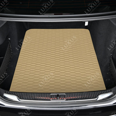 Luxus Honeycomb Base Series Trunk Mat | Cream Beige