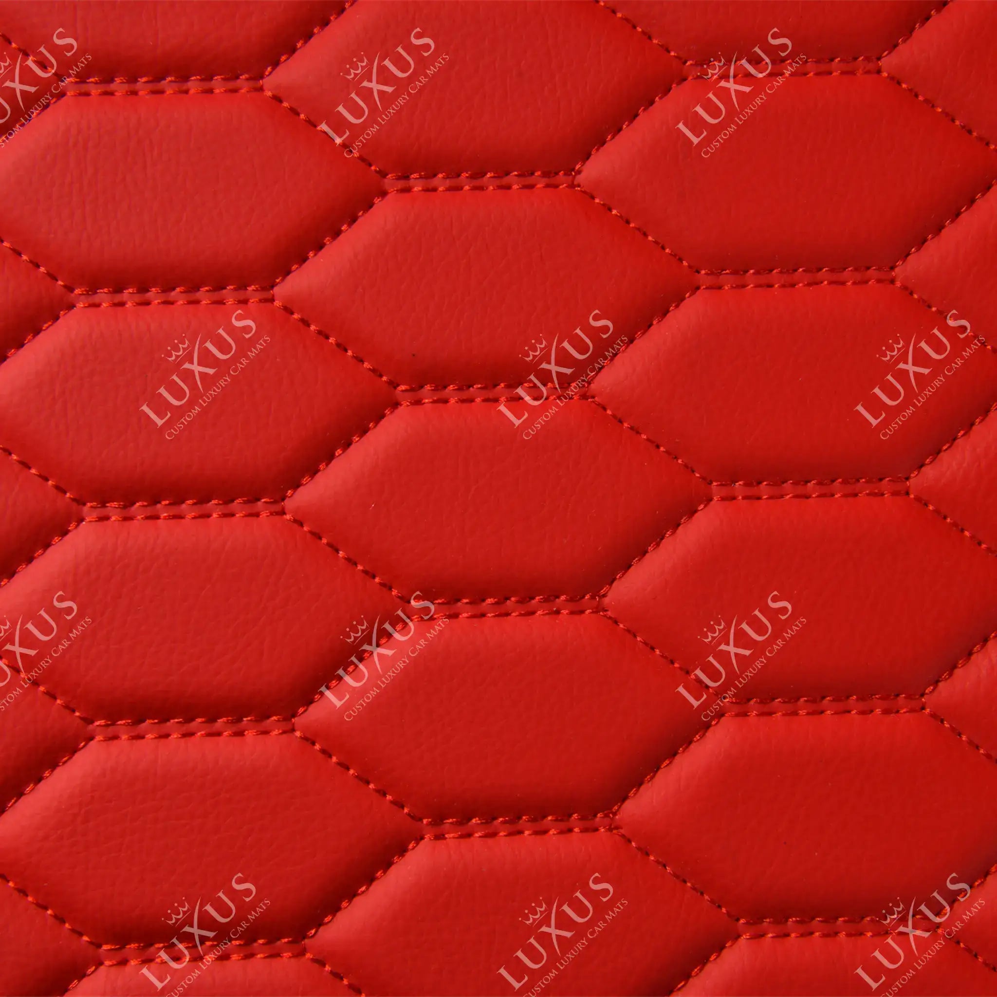 NEW Ferrari Red 3D Honeycomb Luxury Boot/Trunk Mat