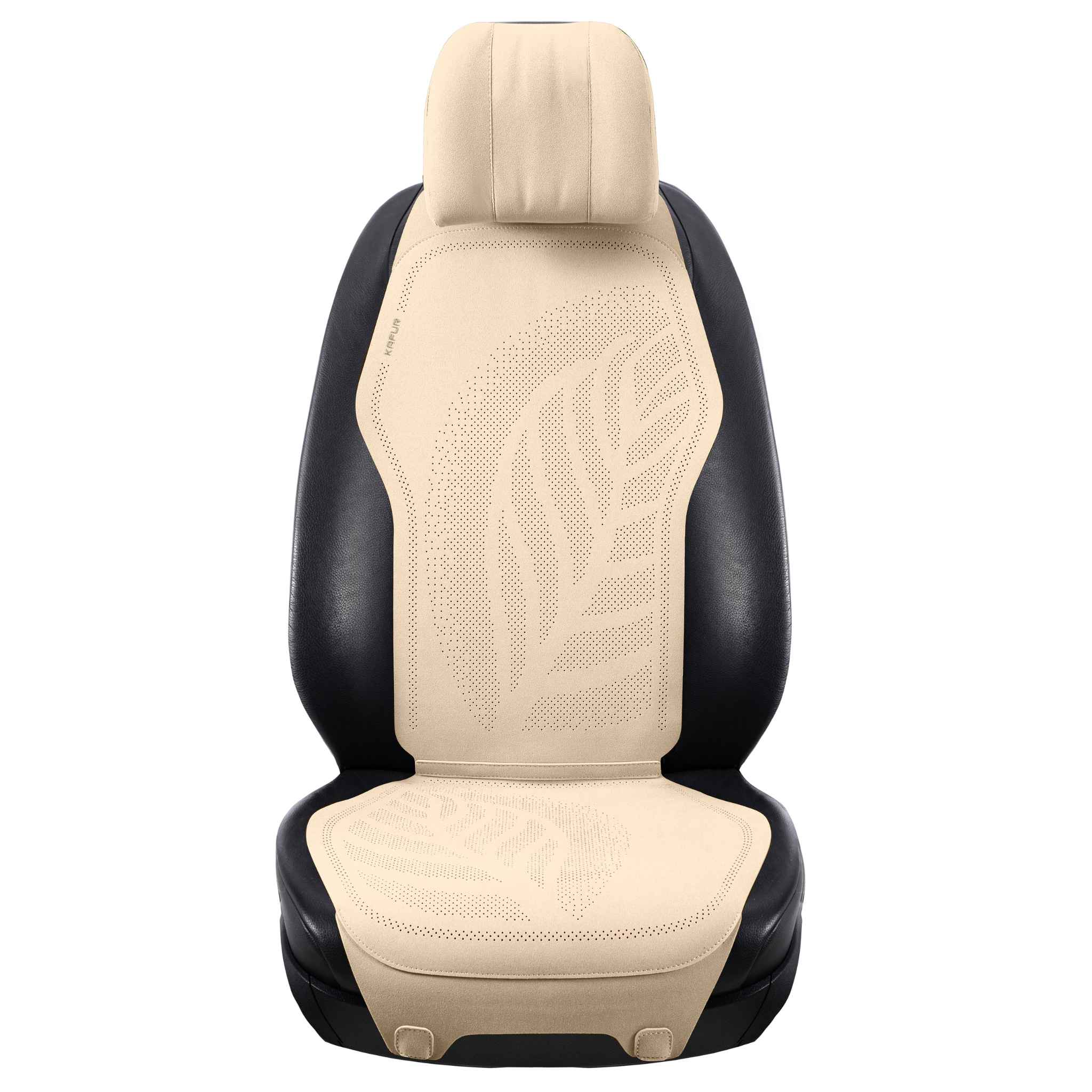 Minimalist Suede Seat Covers | Vanilla Beige