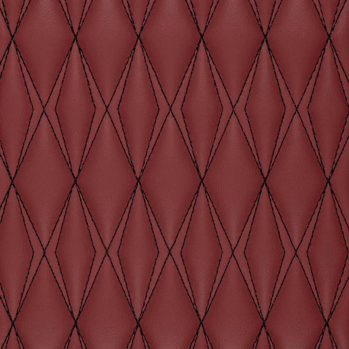 Luxus Twin-Diamond Double Layer Series Floor Mats | Wine Red & Midnight Navy Top Carpet
